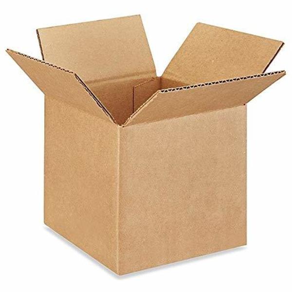Idl Packaging Shipping and Moving Box, 6"x6"x6", PK25 B-666-25